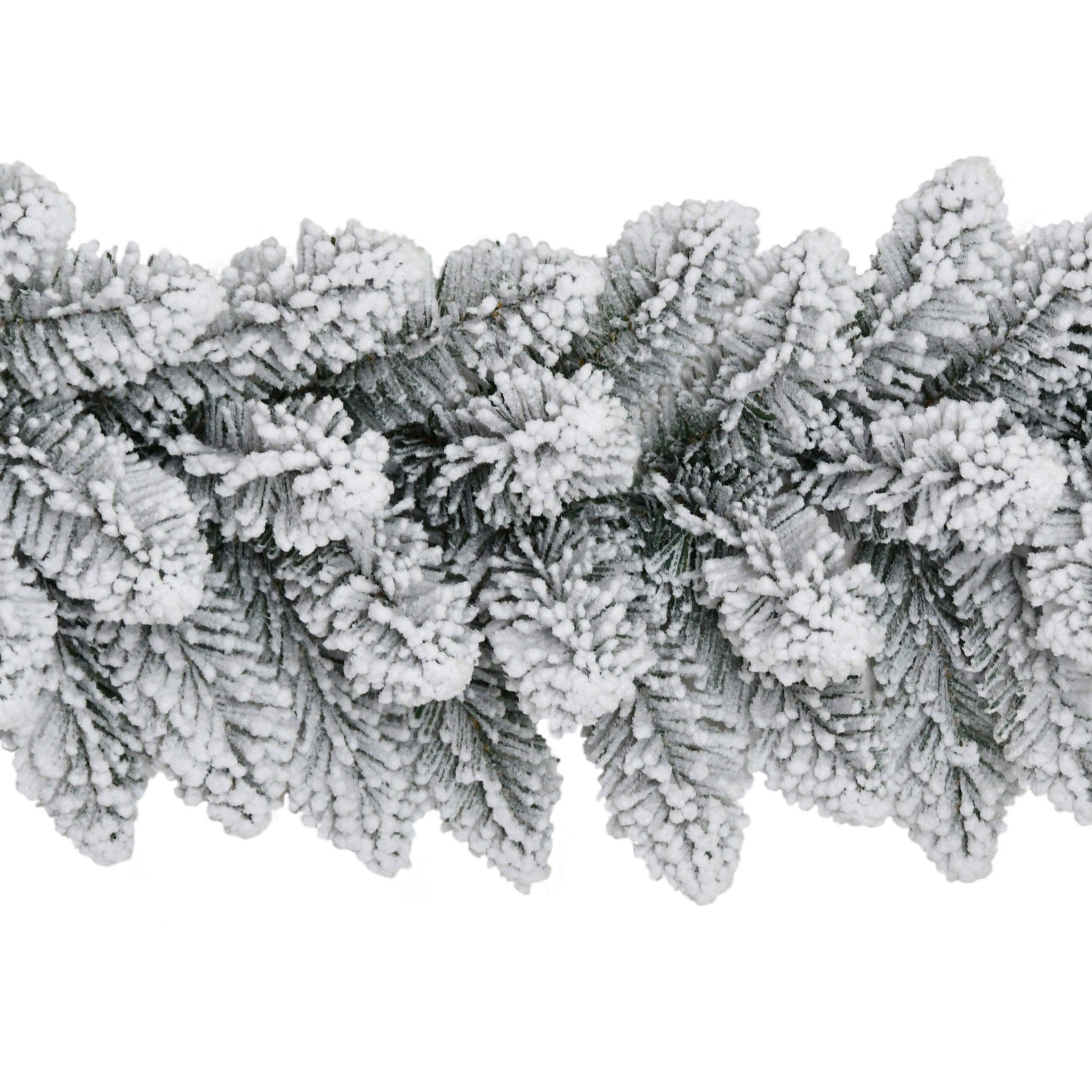9' x 10" Flocked Royal Majestic Fir Garland